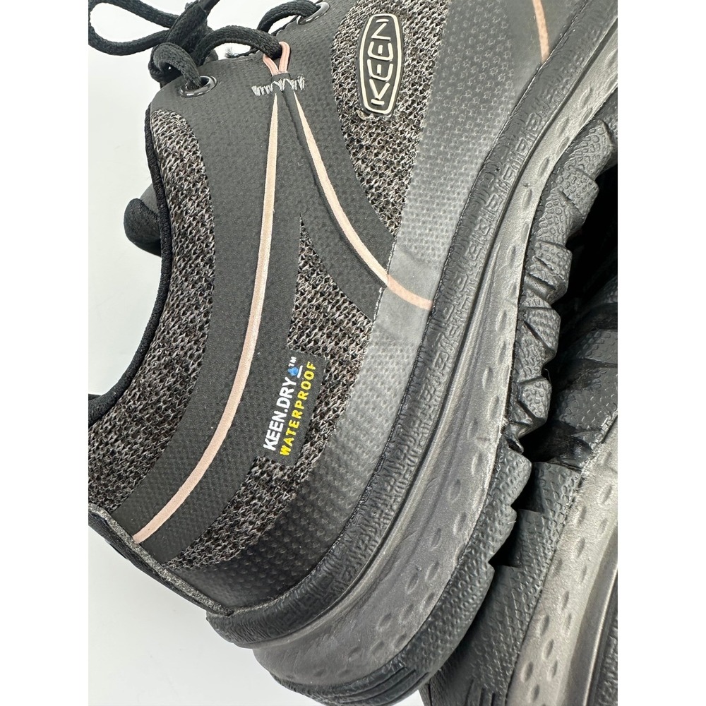 KEEN Terradora Waterproof Hiking Shoes Black Rose Dawn Lace Up 1016772 Women 7W - Picture 11 of 12